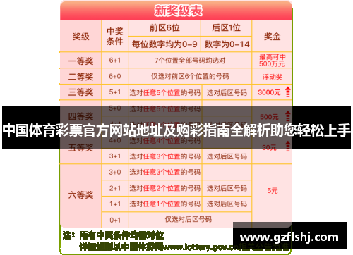 中国体育彩票官方网站地址及购彩指南全解析助您轻松上手